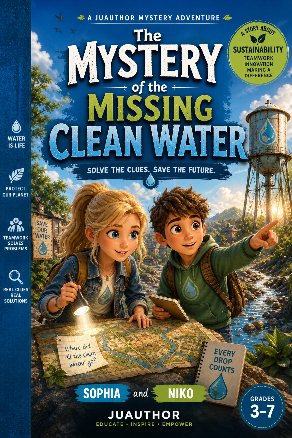 The Mystery of the Missing Clean Water — featured book cover